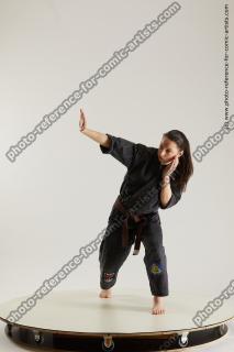 Ronda Kimono Fighting Pose
